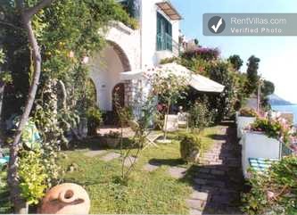 Image 1 of Photos of Positano Villa Rental Within Walking Distance of Town - Casa Mare - RentVillas.com