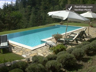 Image 1 of Photos of Farmhouse Rental Tuscany - Casa del Passero - RentVillas.com