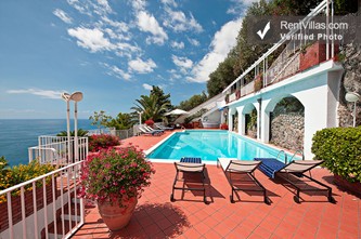 Image 0 of Photos of Amalfi Coast Villa - Villa Magestica - RentVillas.com