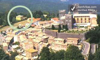 Image 36 of Photos of Villa Rental Walking Distance to Town of Torre Alfina  - Villa del Castello  - RentVillas.com
