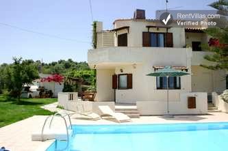 Image 0 of Photos of Crete Vacation Villa - Villa ta Perihora - RentVillas.com