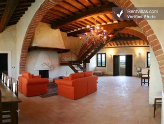 Image 4 of Photos of Large Villa in Tuscany with Two Pools - Villa Ponte - RentVillas.com