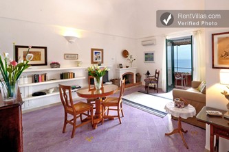 Image 3 of Photos of Vacation House in Positano with Great Views  - Positano Rifugio - RentVillas.com