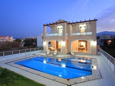 Photo of Greek Island Beach Villa Walking Distance to Town