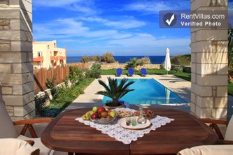 Image 0 of Photos of Greek Island villa - walk to the beach - Villa Myron - RentVillas.com