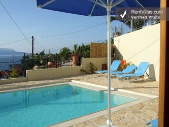 Image 0 of Photos of Greek Island Villa Walking Distance to Town and the Beach - Villa Philo - RentVillas.com