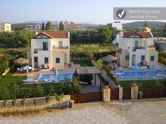 Image 7 of Photos of Greek Island Villa with a Private Pool - Villa Chrysanthe - RentVillas.com