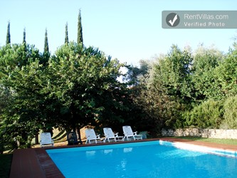 Image 66 of Photos of Tuscany Villa near Siena with Private Pool - Villa Del Cielo with Caminetto - RentVillas.com
