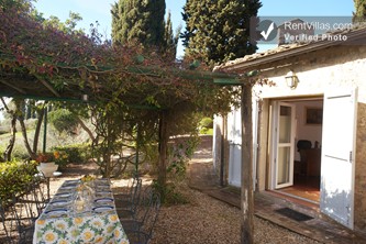 Image 65 of Photos of Tuscany Villa near Siena with Private Pool - Villa Del Cielo with Caminetto - RentVillas.com