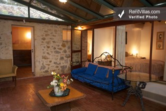 Image 24 of Photos of Tuscany Villa near Siena with Private Pool - Villa Del Cielo with Caminetto - RentVillas.com