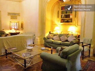 Image 6 of Photos of Tuscany Villa near Siena with Private Pool - Villa Del Cielo with Caminetto - RentVillas.com